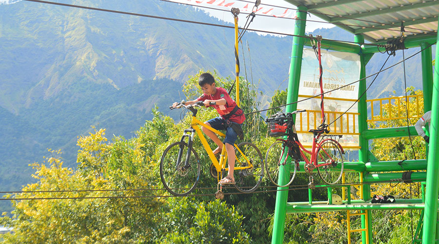 Sky cycling, Adventure sports in Himachal